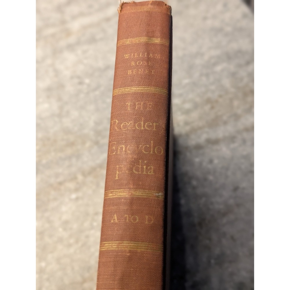 THE‎ READERS ENCYCLOPEDIA Edited By William Rose Benet CR 1948 Thomas Y. Crowell